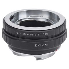 【特価商品】ライカLMマウントカメラ用 DKLマウントレンズ用 カメラアクセサリー 写真愛好家向け ライカM9 MP M3 M5 M7 DKLLMレンズアダプターリング M8 M2 M4 M42 M4用p M6