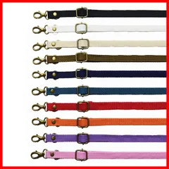 【特売】[CRSHIP] 2way ネック ストラップ 斜め掛け ショルダーストラップ 長さ調節可能 携帯 落下防止 社員証 名札 定期入れ パスケース ストラップひも付き canvas キャンバス 可愛い おしゃれ 十色…