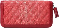 Nallyda スティングレイ・マトラッセレッド長財布(レッド)のサムネイル