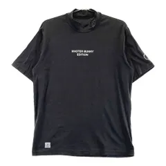 【新品】MASTER BUNNY EDITION メンズ　モックネック　黒　6 新品】MASTER BUNNY EDITION メンズ モックネック 黒 6 MASTER