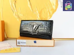 【今日特価】Louis Vuitton ルイ・ヴィトン カプシーヌ 財布 高級クロコダイルレザーを使用、?雅なデザインを備える