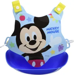 錦化成 お食事エプロン バッククロスエプロン ミッキーマウス(Bキャラ)