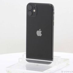 〔中古品〕iPhone11 256GB ブラック MWM72J／A SIMフリー【258】