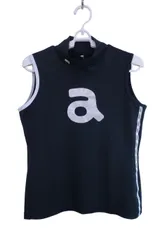 【新品未使用】archivio ノースリーブシャツ 黒/白 2025年最新】アルチビオ archivio ノースリーブシャツ レディスの人気