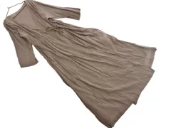 SM2 サマンサモスモス カシュクール ワンピース sizeF/チャコール ■◇ レディース