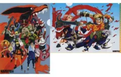 【中古】クリアファイル 第七班セット A4クリアファイル(2枚組) 「連載完結記念 岸本斉史 NARUTO-ナルト-展」