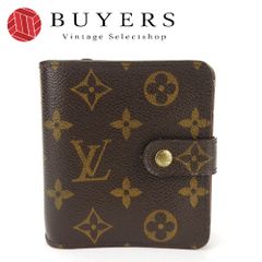 Louis Vuitton ルイヴィトン モノグラム コンパクトジップ 財布 - メルカリ