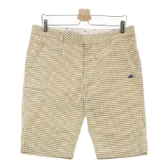サイズ：88 KAPPA GOLF カッパゴルフ  ハーフパンツ チェック柄 イエロー系 [240101318718]# ゴルフウェア メンズ ストスト