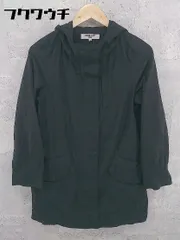 ◇ NATURAL BEAUTY BASIC ジップアップ ジャケット コート サイズM ブラック レディース 【中古】 【1002800933600】