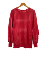 チャンピオン Champion 90s 90's 刺繍タグ reverse weave リバースウィーブ 目あり アメリカ製 MADE IN USA XL スウェット ピンク LLサイズ 101MT-2796