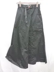 ◇ ⊂ PAGEBOY ページボーイ ALICIA ロング丈 フレア スカート サイズM ブラック レディース E  【1506250002683】