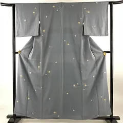 ゆき　訳あり　京友禅作家　浅井青仁　小紋　長羽織 裄70 丈104 ゆき 訳あり 京友禅作家 浅井青仁 小紋 長羽織 裄70 丈104