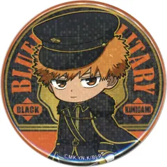 【中古】バッジ・ビンズ 國神錬介 「ブルーロック×STELLAMAP CAFE/Blue military ＆ MILITARY POP UP SHOP in ビックカメラ・アニメガ×ソフマップフェア トレーディングホログラム缶バッジ MILITARY ver