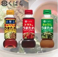 久原醤油 くばら うまたれ3種各1本 (キャベツのうまたれ 280g・きゅうりのうまたれ 285g・トマトのうまたれ290g)　ドレッシング つけだれ 浅漬けの素 素麺のサムネイル