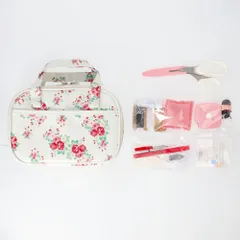 ☆ 花柄 ☆ トレミー ソーイングセット クラフトバッグ 裁縫セット 小学生 TOREMY トレミー ソーイングセット さいほうセット 裁縫道具セット 裁縫箱 裁縫道具 小学校 中学校 男の子 女の子 クラフトバッグ おしゃれ かわいい 家庭科 大人 携帯