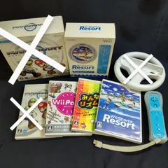 かーのっく様専用出品　　　まとめ売り　任天堂　ニンテンドー　Nintendo　Wii　Wii Sports Resort 　ハンドル　ソフト　みんなのリズム天国　Wii Party　Ⅼ185