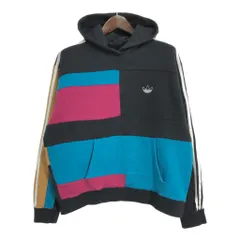 adidas アディダス クレイジーパターン スウェットパーカー マルチカラー(メンズ L)中古 古着 T6879