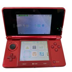 Nintendo 3DS メタリックレッド 動作確認済み