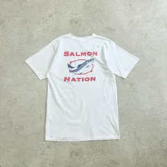 patagonia Organic Cotton SALMON NATION Back Printed T-shirt パタゴニア オーガニックコットン サーモン ネーション 魚 バックプリントTシャツ TEE
