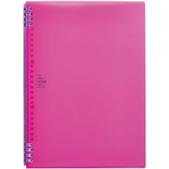（まとめ買い）キングジム リングノート テフレーヌ ネオ A4 ピンク 9856TTENE-001 【3冊セット】