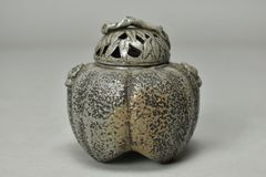 アンティーク クメールシルバー 銀製 ボンボニエール 192g 1968年