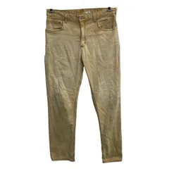 carhartt ワークパンツ W34 ベージュ カーハート ジップアップ ワーク カーゴ 無地 2510-394
