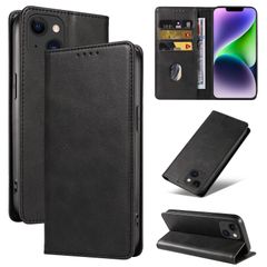 新品 放熱性 着脱しやすい マグネット式 軽量 カード収納 耐衝撃 スタンド機能 レザー iphone 携帯カバー ケース14 手帳型 対応 スマホケース 360度保護 イフォン14 PinLiSheng ケース (ブラック iPhone14 iPhone14