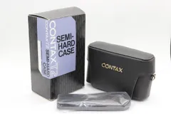 返品保証】 【元箱付き】コンタックス Contax T2 Semi-Hard Case 