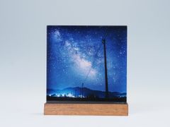 アクリルフォト　100×100　夏の帰り道