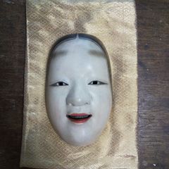 handmade 能面 Yahoo!オークション - 能面 小面 女面 陶製 春画 ヌード 020804