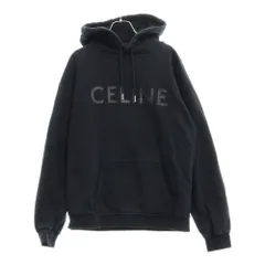 CELINE ブラック パーカー　平野紫耀着用　希少XL CELINE ブラック パーカー 平野紫耀着用 希少XL