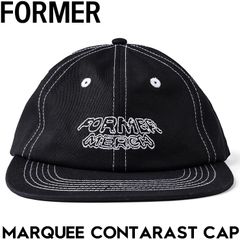 ストラップバックキャップ 帽子 FORMER フォーマー MARQUEE CONTRAST CAP FHW-25210 25SU 日本代理店正規品