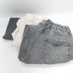 ◇ Θ 《 moment+ モーメントプラス まとめ売り3点セット サイズM デニムパンツ レディース 》 E  【1505130001570】