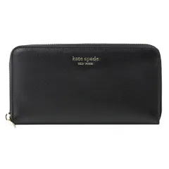 新品 ケイトスペード kate spade 長財布(ラウンドファスナー) ZIP AROUND CONTINENTAL WALLET ブラック