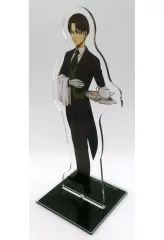 【中古】アクリルスタンド・アクリルパネル リヴァイ・アッカーマン 選べる ビッグアクリルフィギュア 「進撃の巨人 執事衣装 描き下ろしアクリルくじ」 S-4