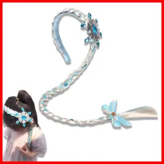 【即発送】髪の毛 子供 髪飾り カチューシャ ラプンツェル ティアラ お姫様 ラプンツェル コスプレ ヘアバンド 女の子 かつら ウィッグ かわいい 子供 プリンセス [TUDOUZZZ] おもちゃ 誕生日 小道具