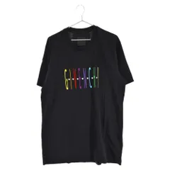 GIVENCHY (ジバンシィ) Front logo embroidery slim fit T-shirt