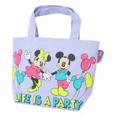 【メール便】ミッキーマウス ミニーマウス ランチバッグ カラーマチ付バッグ バルーン ディズニー スモールプラネット マチ付き お弁当かばん キャラクター グッズ 