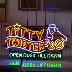 TITTY TWISTER ネオン菅 フロムダスクティルドーン タランティーノ TITTY TWISTER NEON SIGN フロムダスクティルドーン ネオンサイン