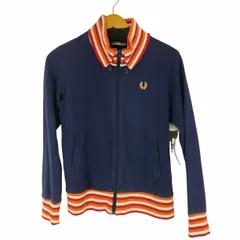 フレッドペリー FRED PERRY リブカラー スウェットトラックジャケット メンズ  Lのサムネイル