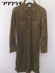 ◇ Lee リー 長袖 膝下丈 ワンピース サイズS ブラウン系 レディース  【中古】 【1112200011379】のサムネイル
