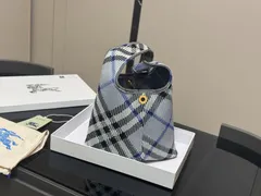 【今日特価】Burberry Hobo Check Armpit Bag バーバリー ホボ 格子 アンダーアームバッグ