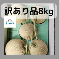 予約訳あり品　北海道夕張郡産キングメロン　8キロのサムネイル