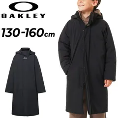 オークリー キッズ ジュニア ロングコート 裏ボア 裏起毛 OAKLEY Ytr Long Coat 10.0 子供服 130-160cm ユース コート アウター ベンチコート はっ水  防風 スポーツウェア 子ども用コート キッズウエア/FOA408315