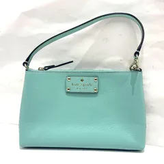 Kate spade New york ケイトスペード ニューヨーク ハンドバッグ WLRU2067 ポーチ ミニバッグ グリーン系 005305