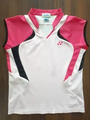 YONEX ヨネックス レディース ノースリーブ ユニフォーム ゲームシャツ O (XL)