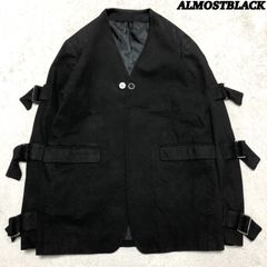 ALMOSTBLACK 19SS MILITARY BIG VEST/BLK - メルカリ