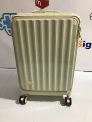 スーツケース　Mサイズ　アイボリー　キャリーバック　キャリーケース　SC119-24-iv