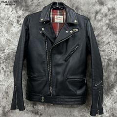 Lewis Leathers×HYSTERIC GLAMOUR/ルイスレザー×ヒステリックグラマー サイクロン ダブルライダース 4LB-2071/S