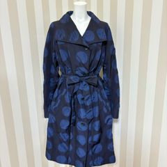 COMME des GARCONS【XS】水玉トレンチコート 紫 未着用 - メルカリ